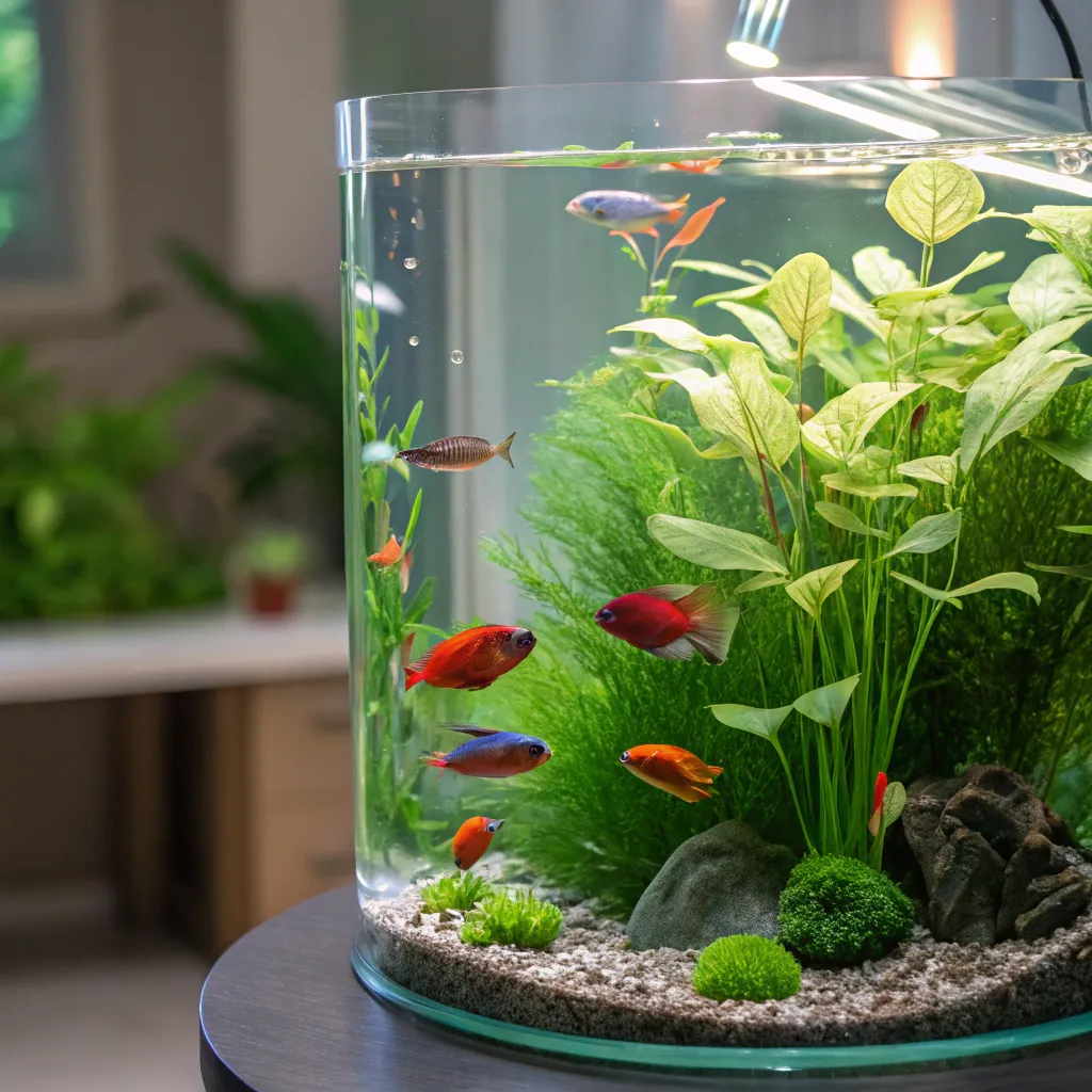 Beautiful Glass Aquarium